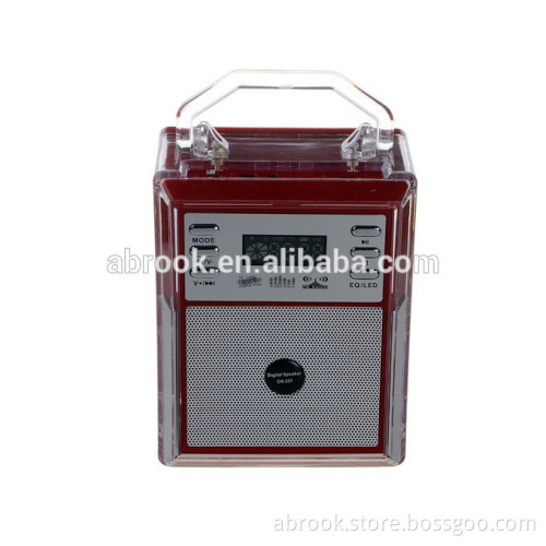 New crystal color flashing led light with speaker